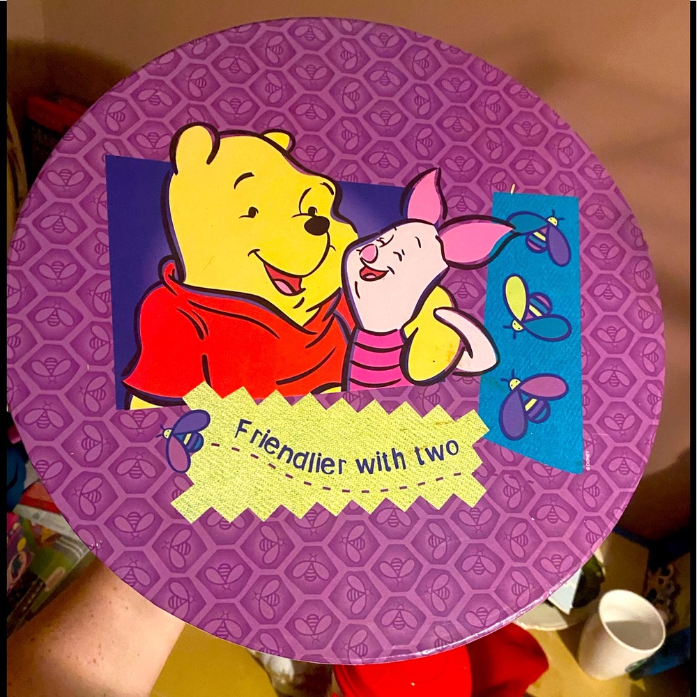 Vintage Winnie The Pooh HatBox